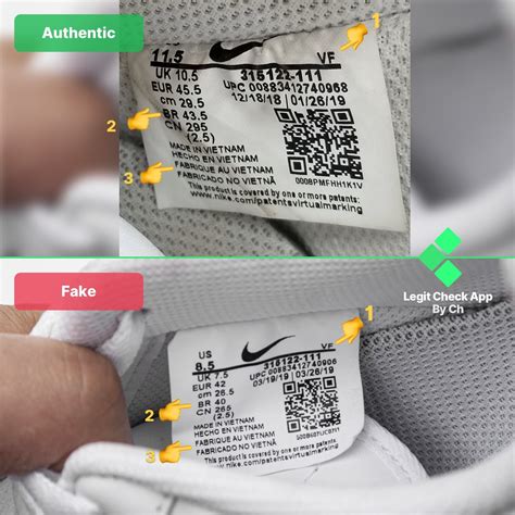 how can you tell nike shoes are fake|check nike authenticity.